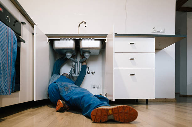 Professional Drain Cleaning technician working in Steele, KY